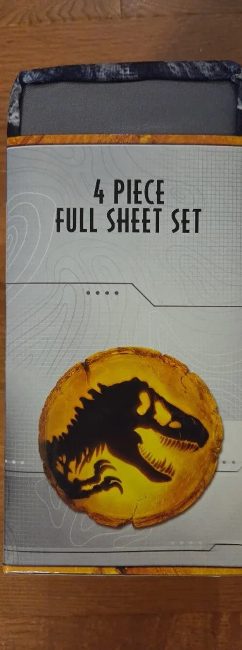 NWT Jurassic World Full Sheet Set - Multicolor